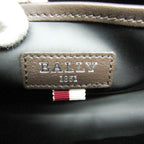 Bally · Canvas & Leather Shoulder Bag