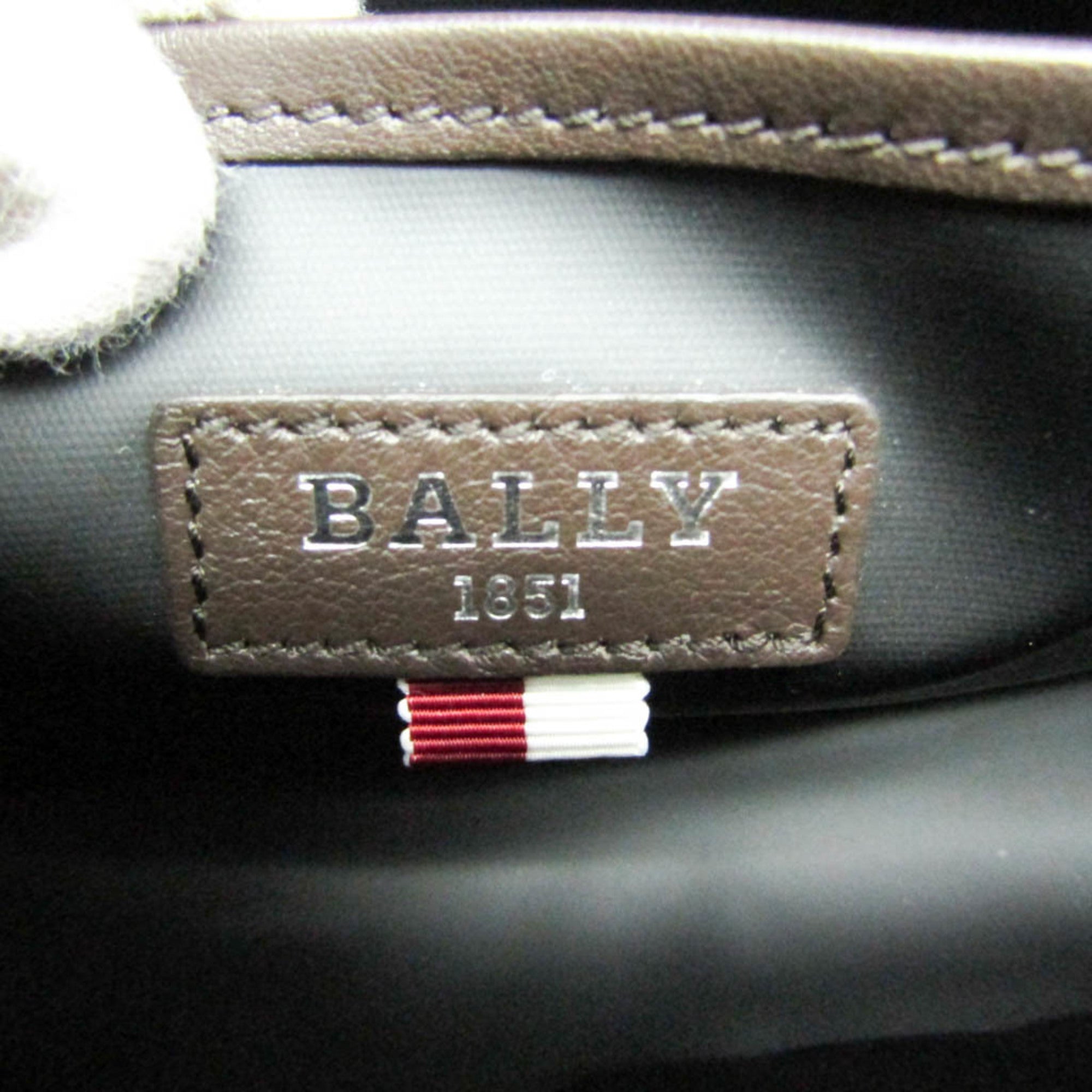 Bally · Canvas & Leather Shoulder Bag