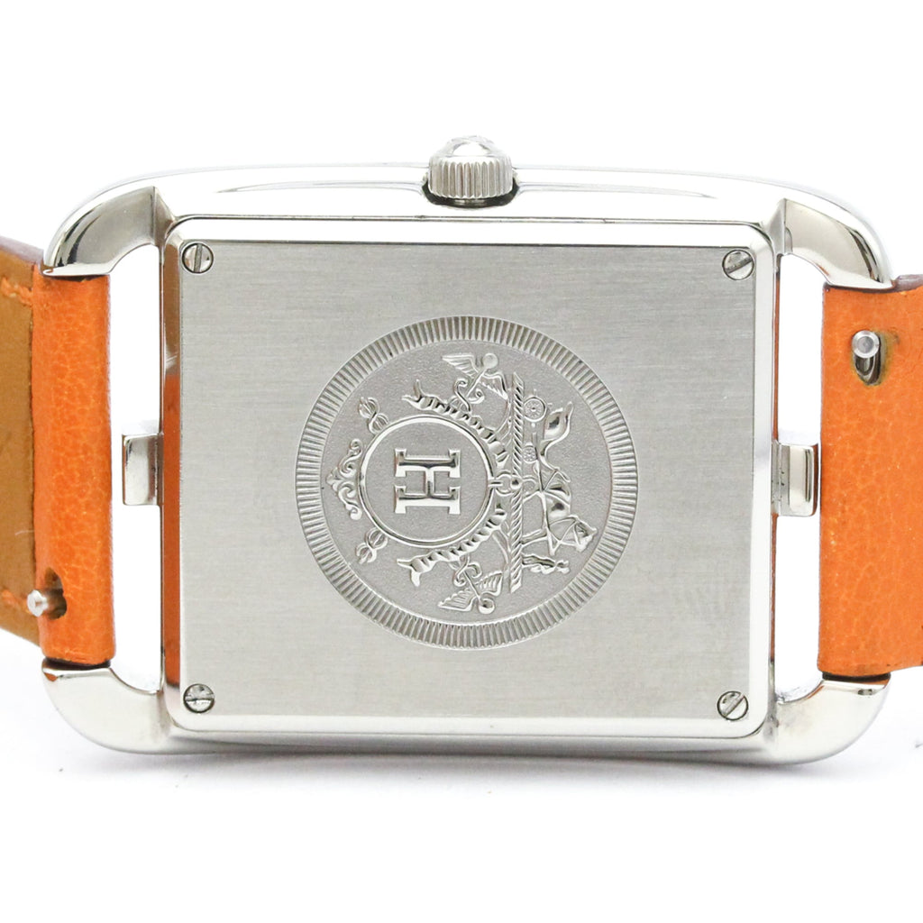 Hermès Cape Cod Double Tour · Steel · Leather