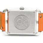 Hermès Cape Cod Double Tour · Steel · Leather