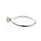 Tiffany Solitaire · 0.42ct Diamond · Platinum