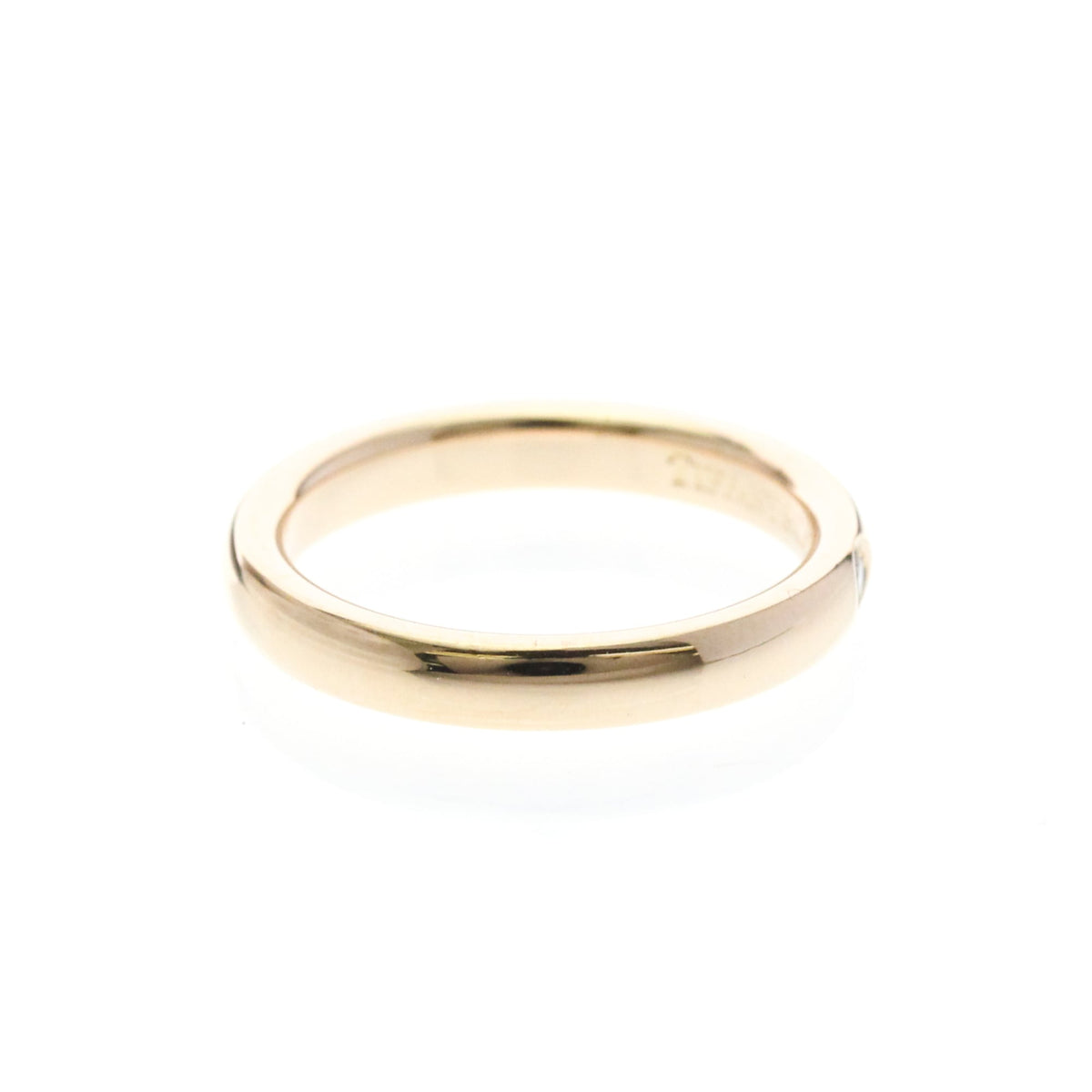 Tiffany Stacking Band · Diamond · Rose Gold