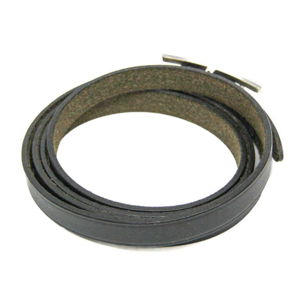 Hermès Hapi · 4-Row Leather Wrap Bangle