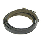 Hermès Hapi · 4-Row Leather Wrap Bangle