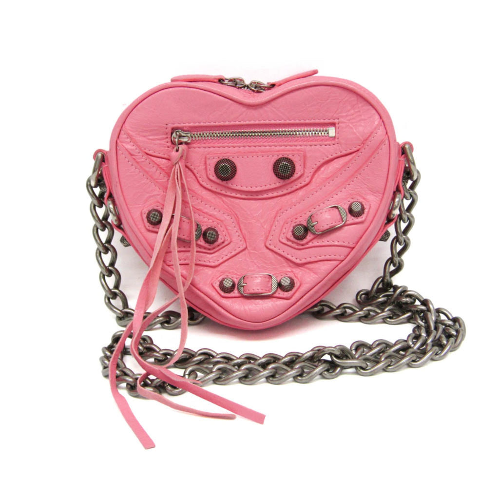 Balenciaga Le Cagol Heart Chain · Leather