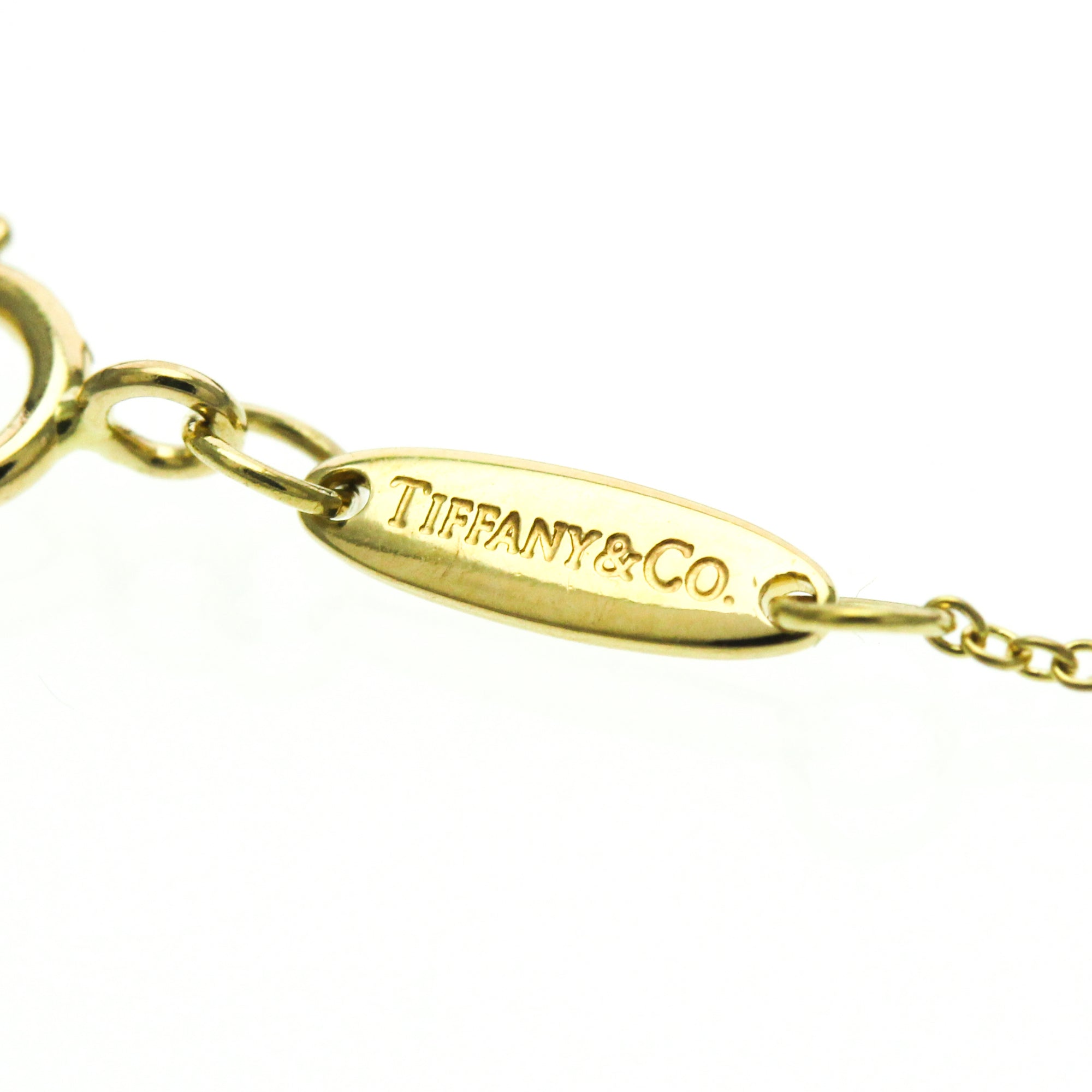 Tiffany Open Teardrop · 18K Yellow Gold