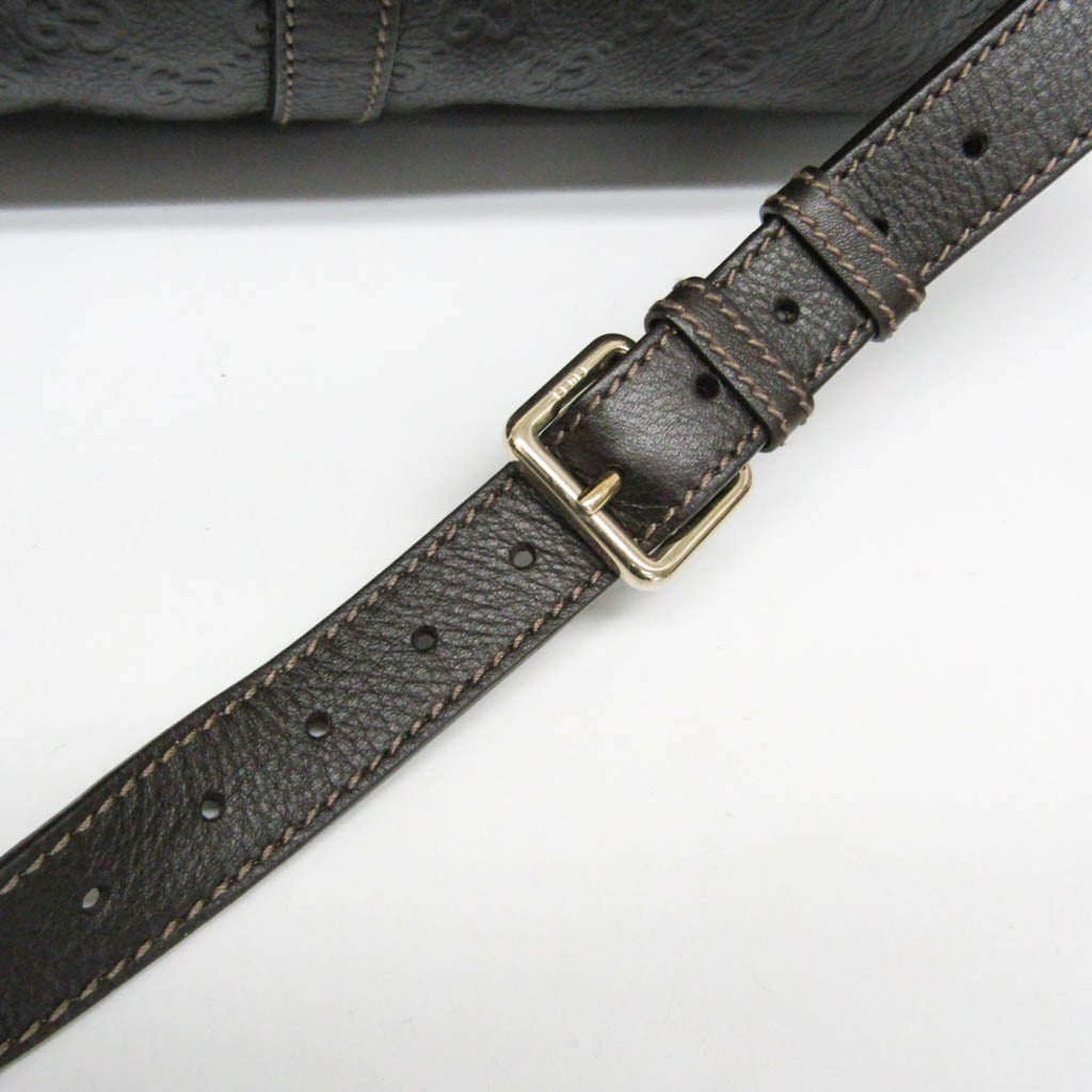 Gucci Guccissima · Leather Boston Bag
