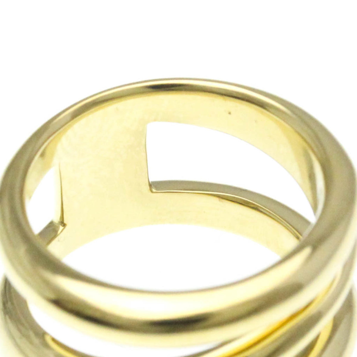 Tiffany Diagonal Ring · 18K Yellow Gold
