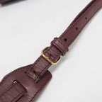 Balenciaga · Leather Shoulder Bag · Bordeaux