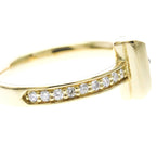 Tiffany T · Diamond · 18K Yellow Gold