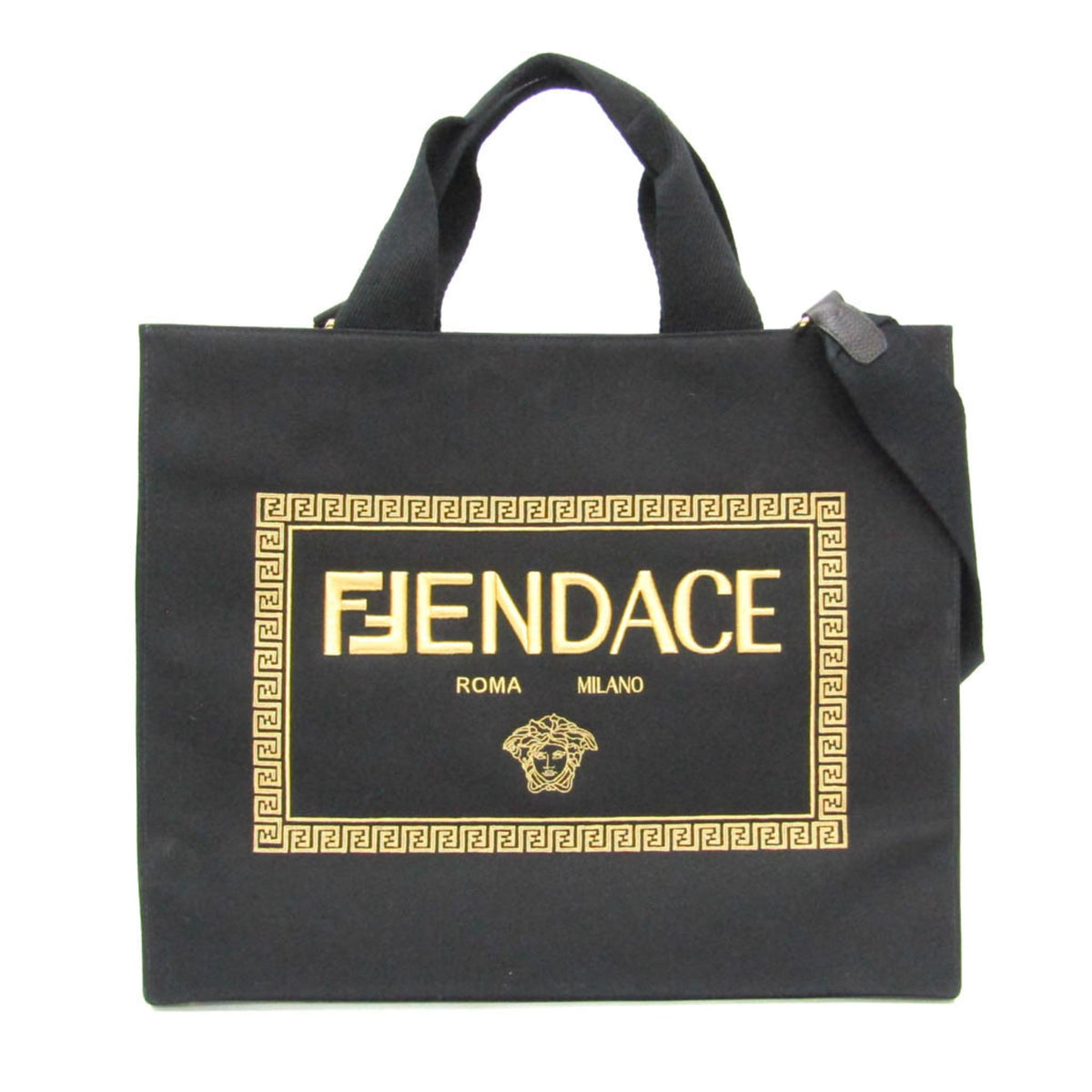Fendi x Versace Fendace · Canvas Tote