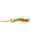 Tiffany Teardrop · 18K Yellow Gold