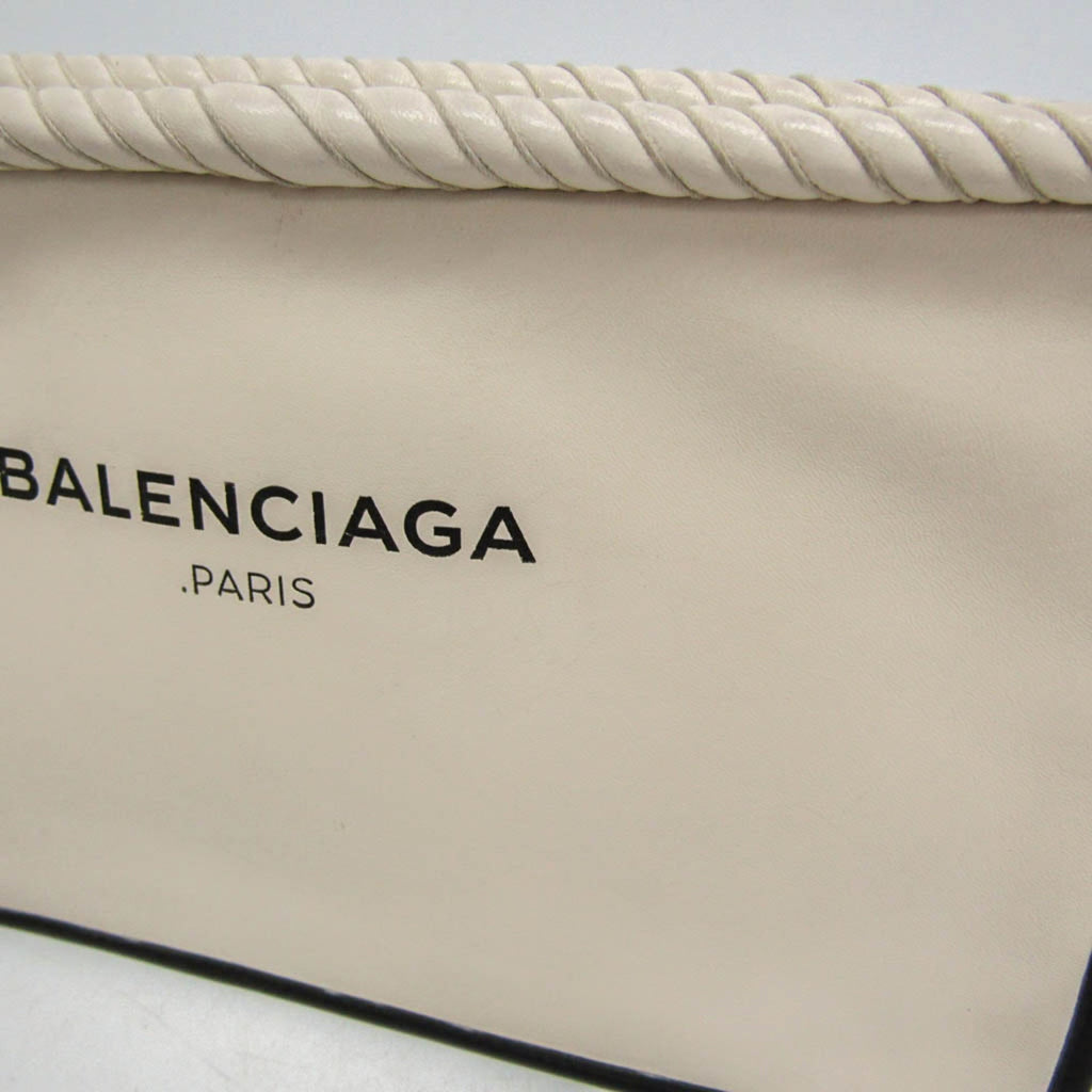 Balenciaga · Leather Clutch · Monochrome