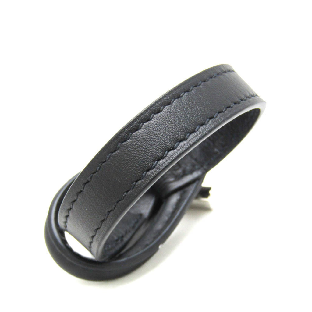 Hermès Leather & Metal Bangle