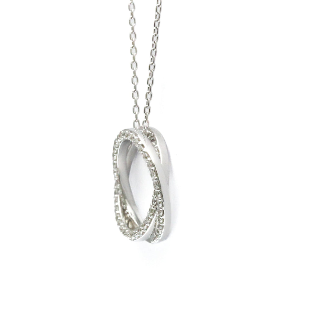 Ponte Vecchio Diamond Circle · 18K White Gold