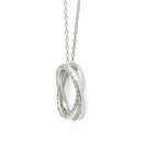 Ponte Vecchio Diamond Circle · 18K White Gold