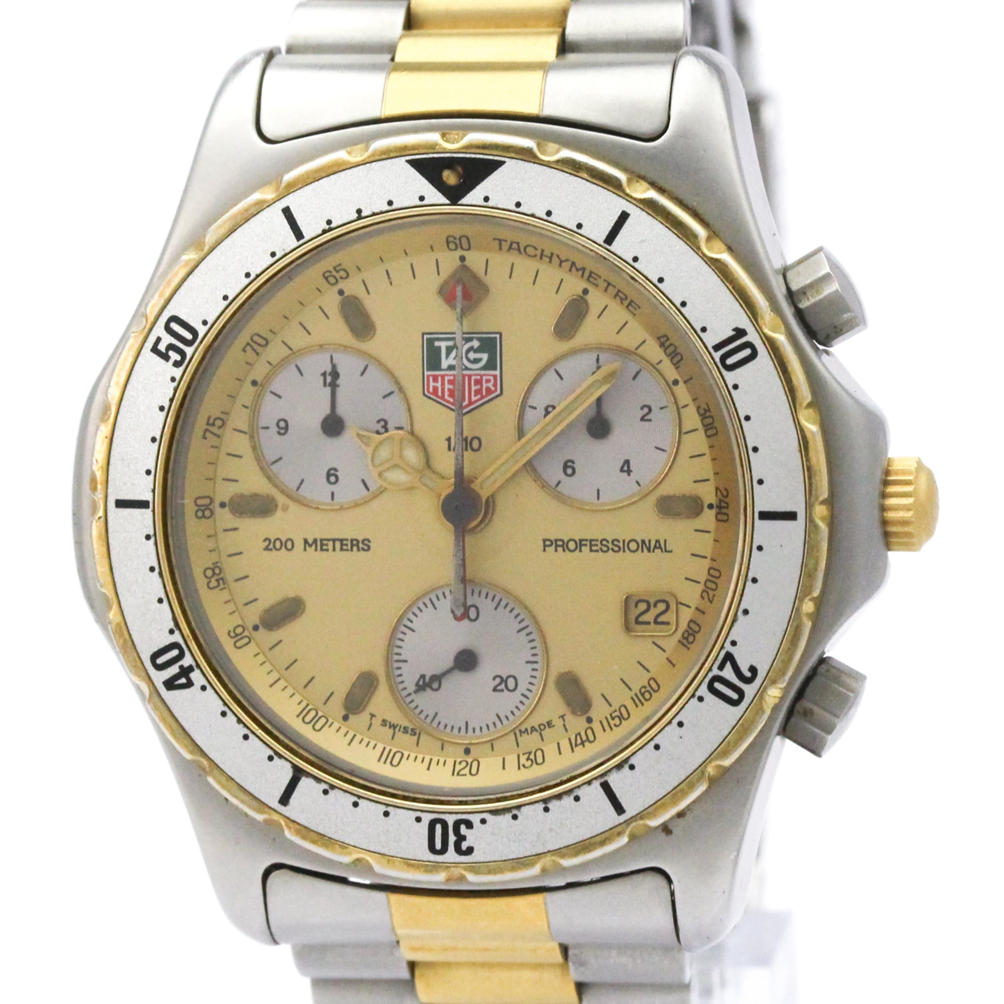 Tag Heuer Professional · Chronograph · Two-Tone