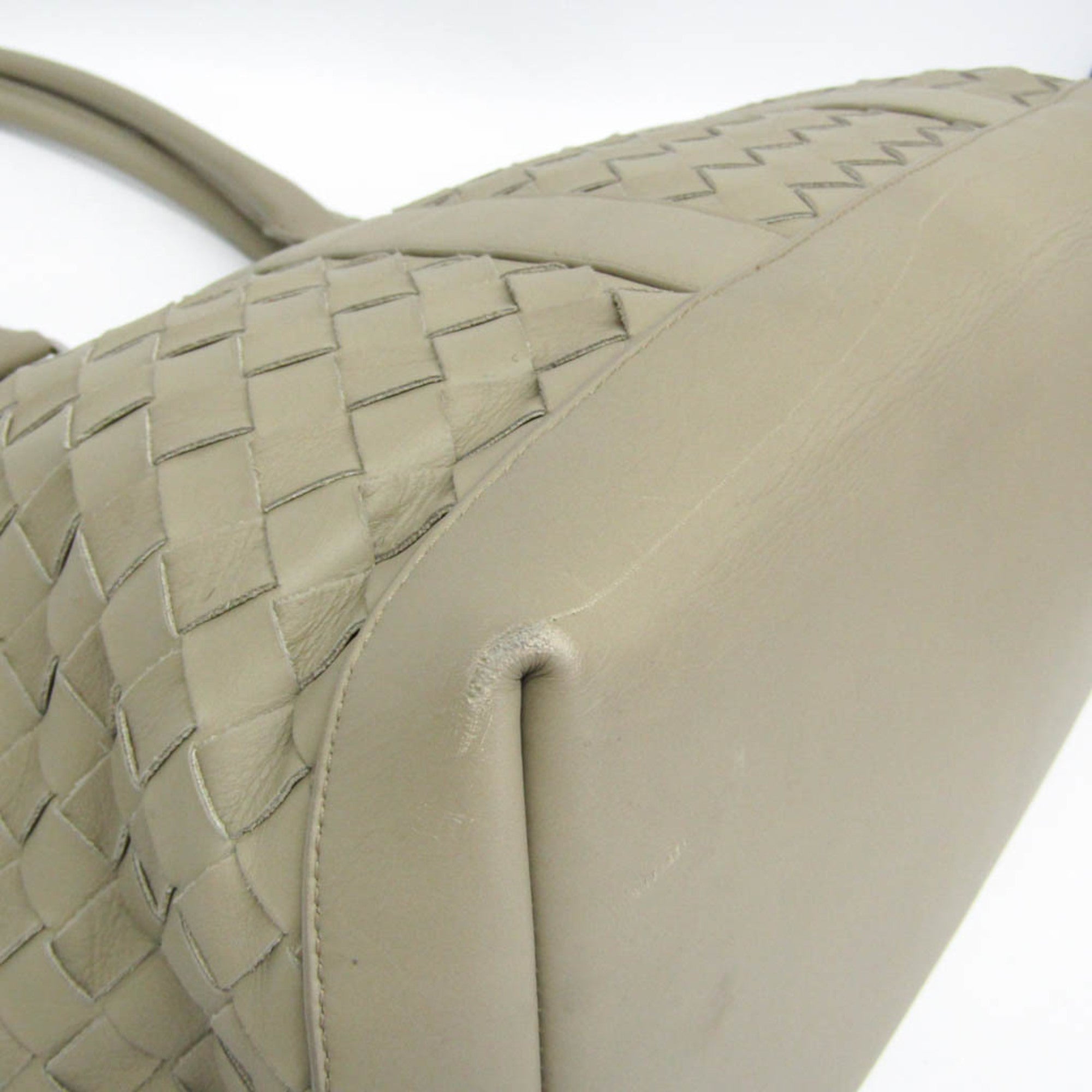 Bottega Veneta Intrecciato · Travertine