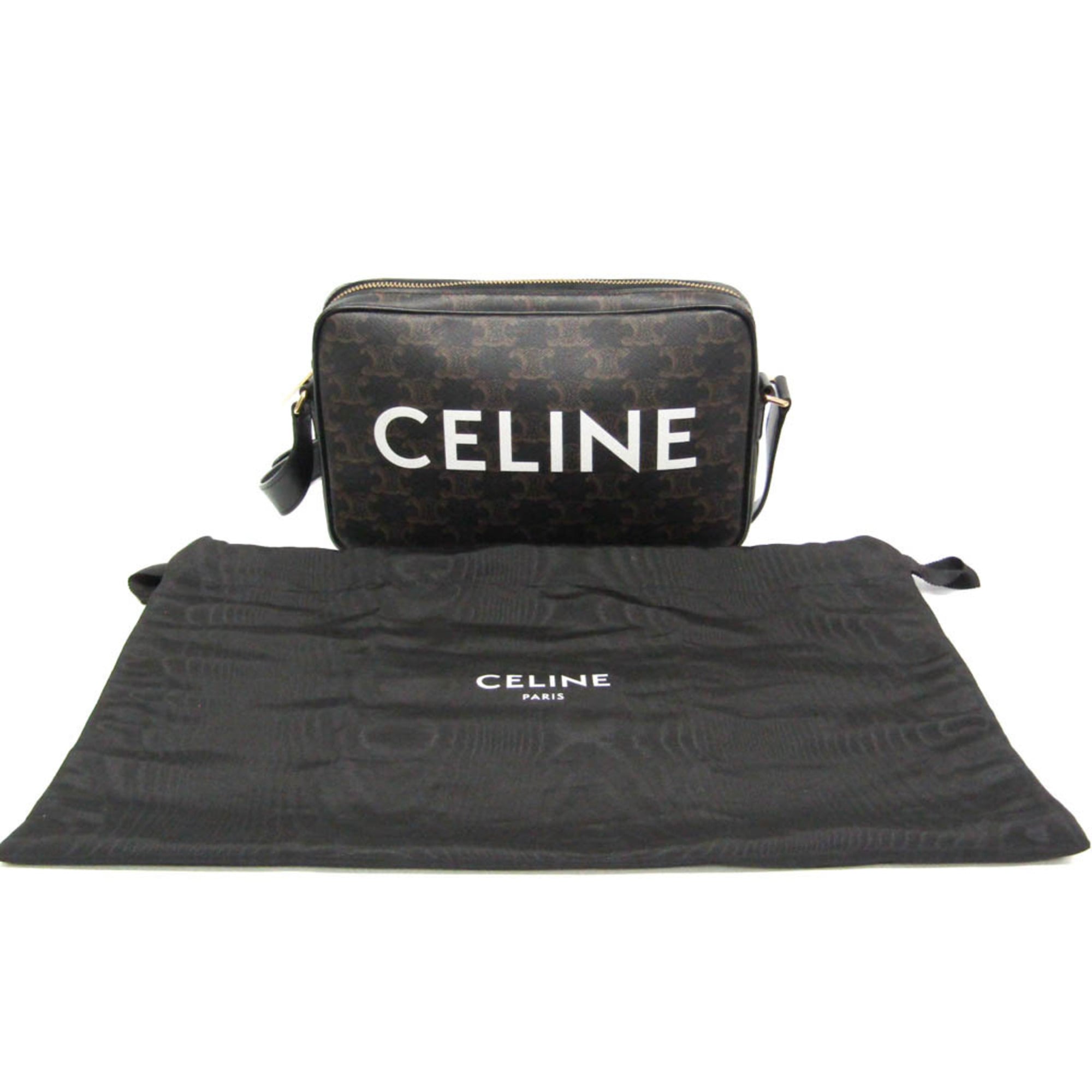 Celine Triomphe Horizontal · Coated Canvas