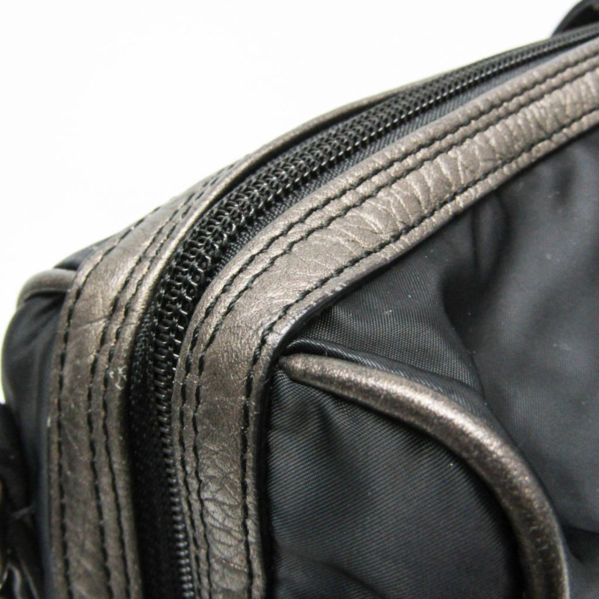 Burberry · Nylon & Leather Tote