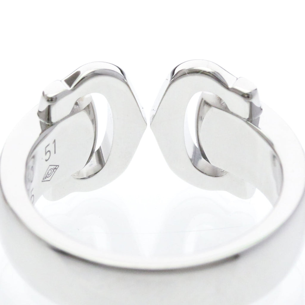 Cartier 2C Boucle Diamond · 18K White Gold