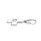 Cartier Cross · 18K White Gold · Diamond