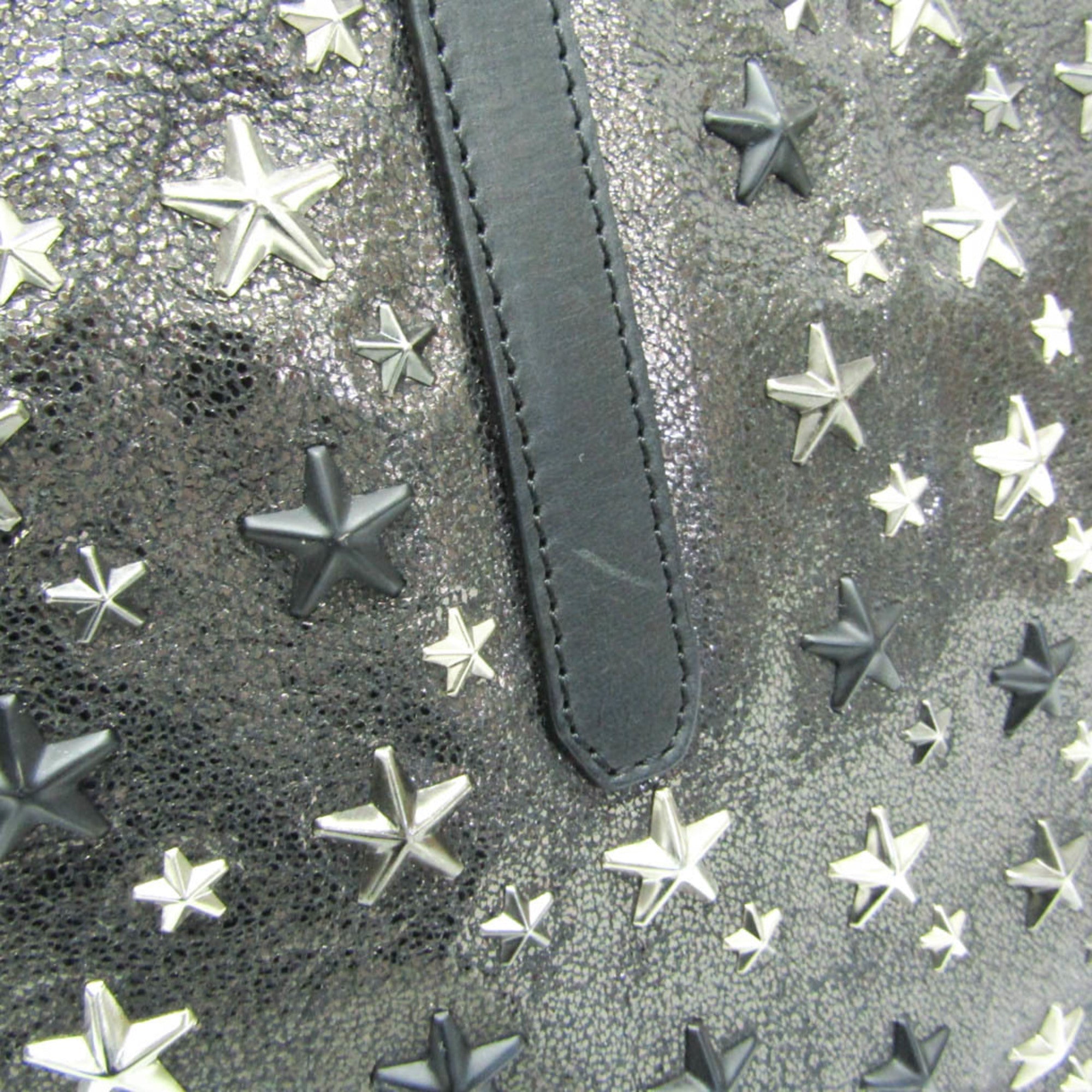 Jimmy Choo Pimlico · Metallic Leather Tote