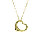 Tiffany Open Heart · 18K Yellow Gold