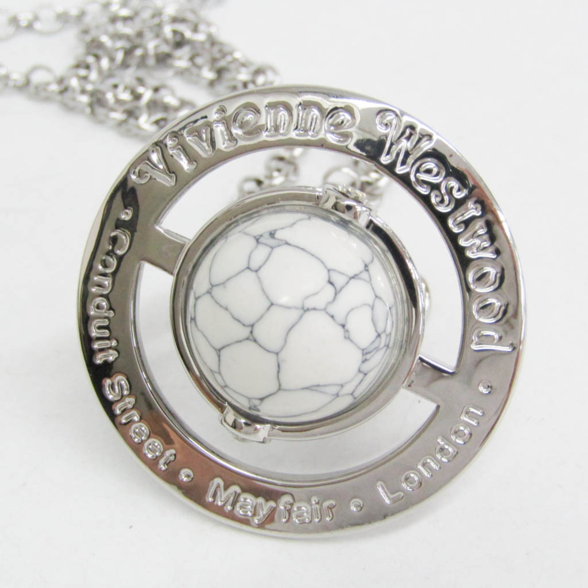 Vivienne Westwood Orb Marble · Silver