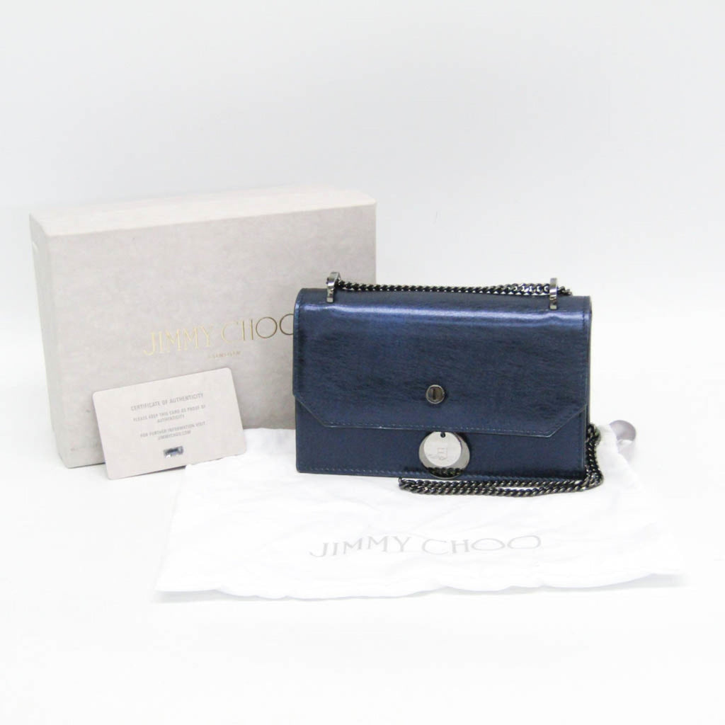 Jimmy Choo Finley · Metallic Leather