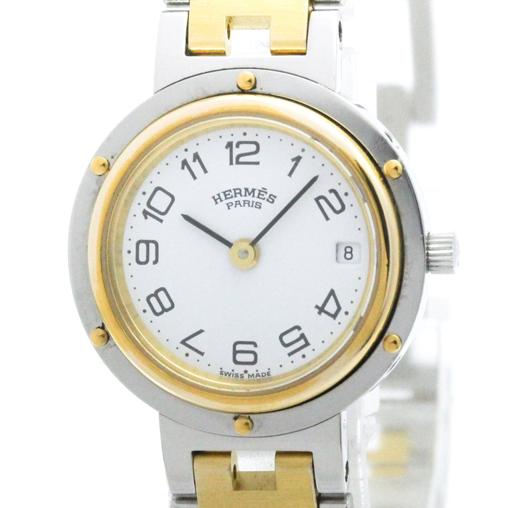 Hermes Clipper · Gold Plated Steel · Quartz