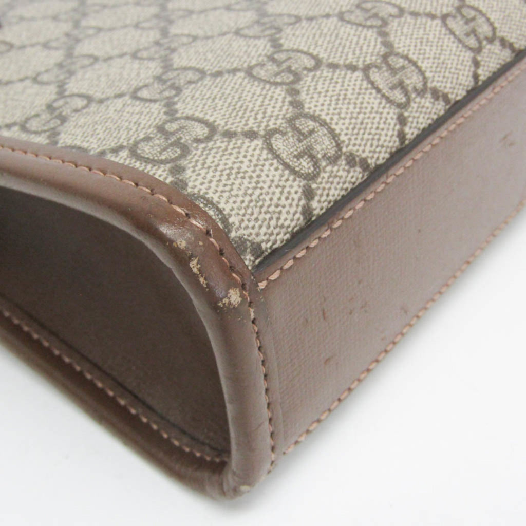 Gucci Interlocking G · GG Supreme · Leather