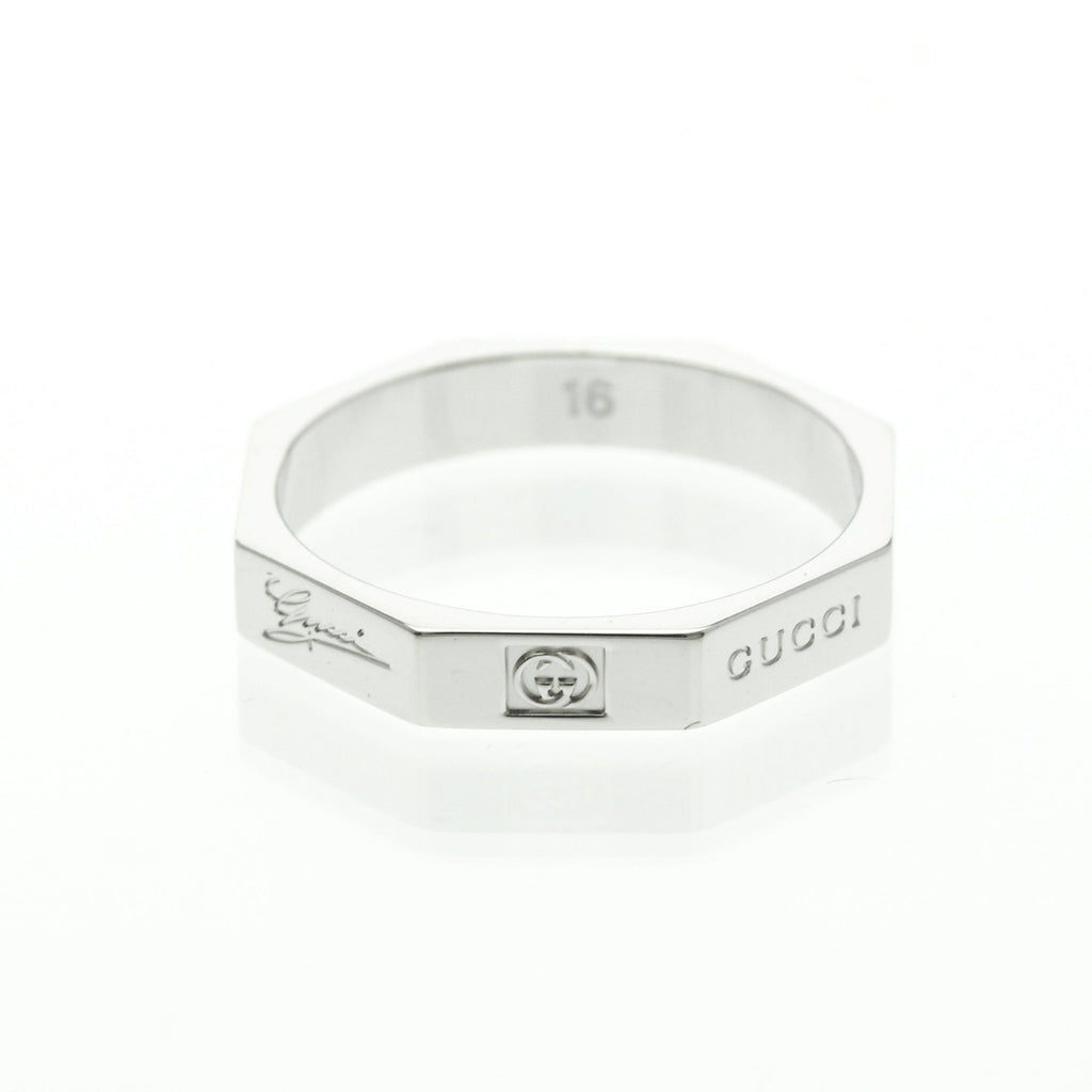 Gucci Octagonal · 18K White Gold