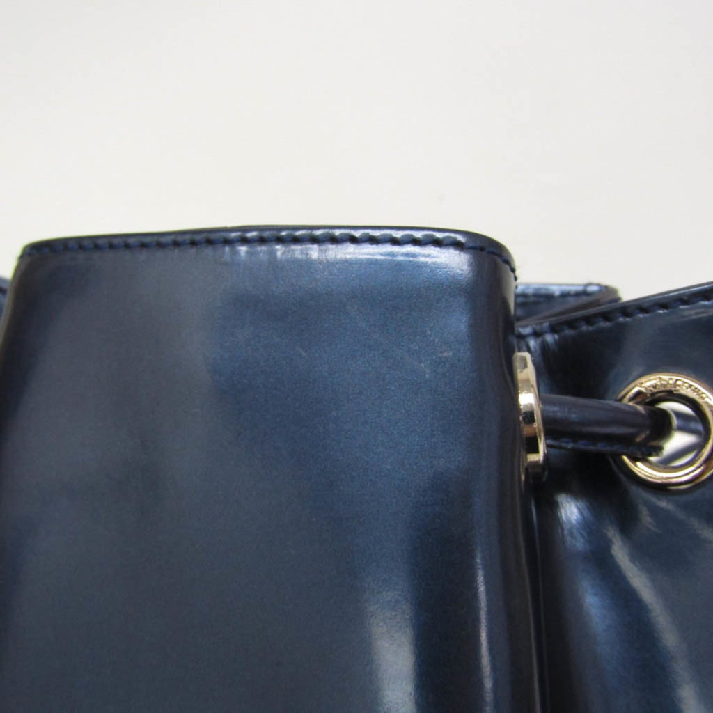 Salvatore Ferragamo Vara · Enamel Leather