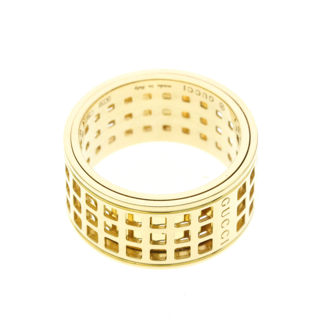Gucci Scroll Wide · 18K Yellow Gold