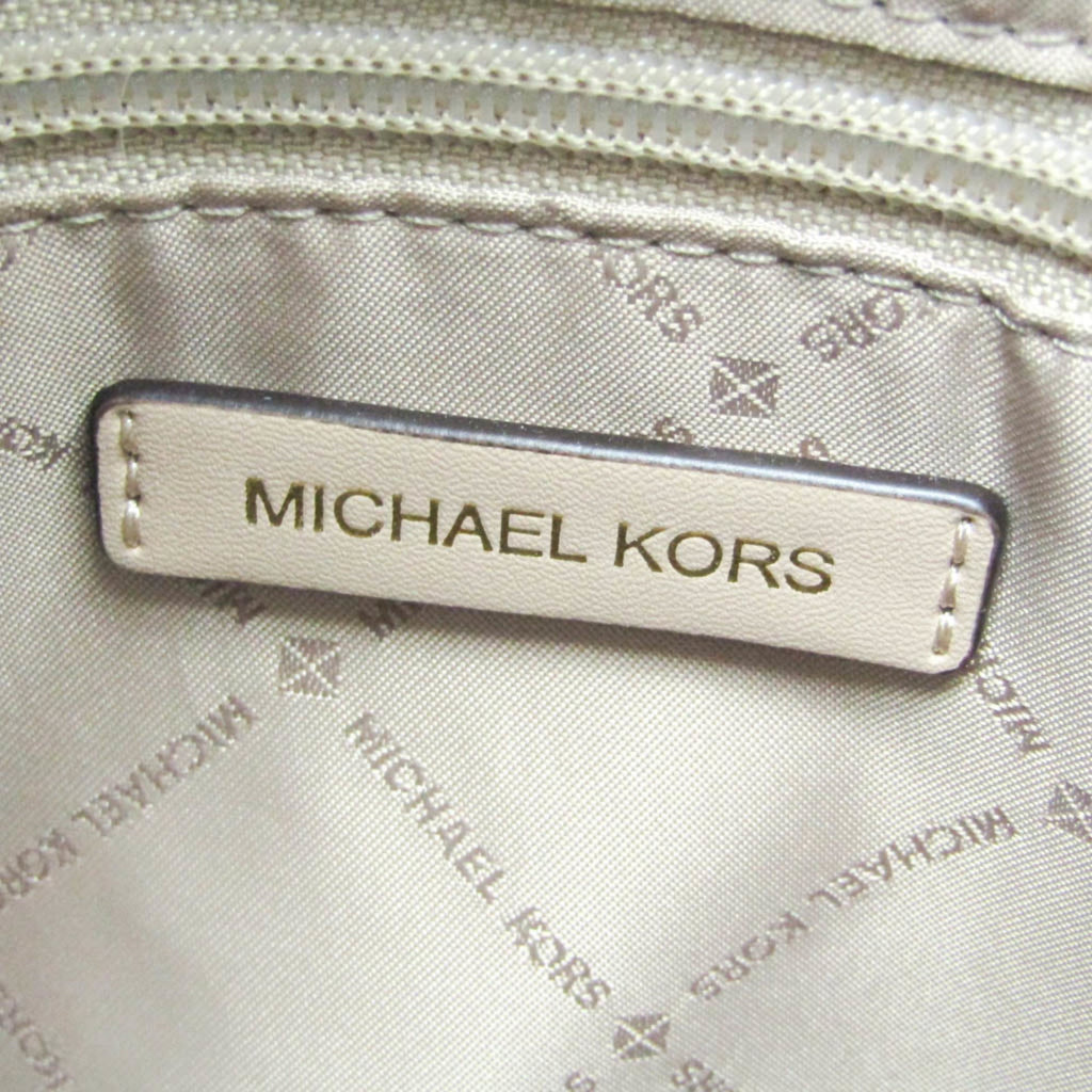 Michael Kors Hamilton · Leather & Fur Satchel