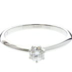 Tiffany Solitaire · Platinum · Diamond 0.23ct