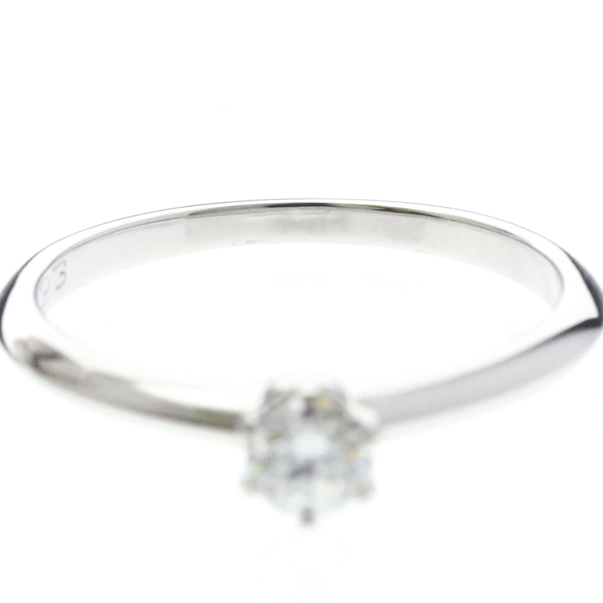 Tiffany Solitaire · Platinum · Diamond 0.23ct