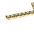 Star Jewelry Cross · 18K Yellow Gold · Diamond