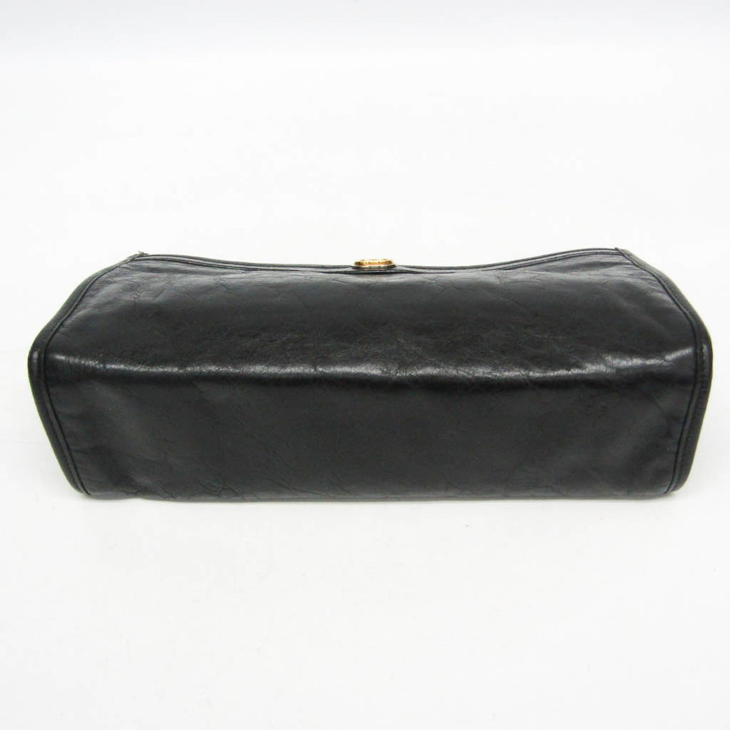 Gucci Interlocking · Leather Clutch