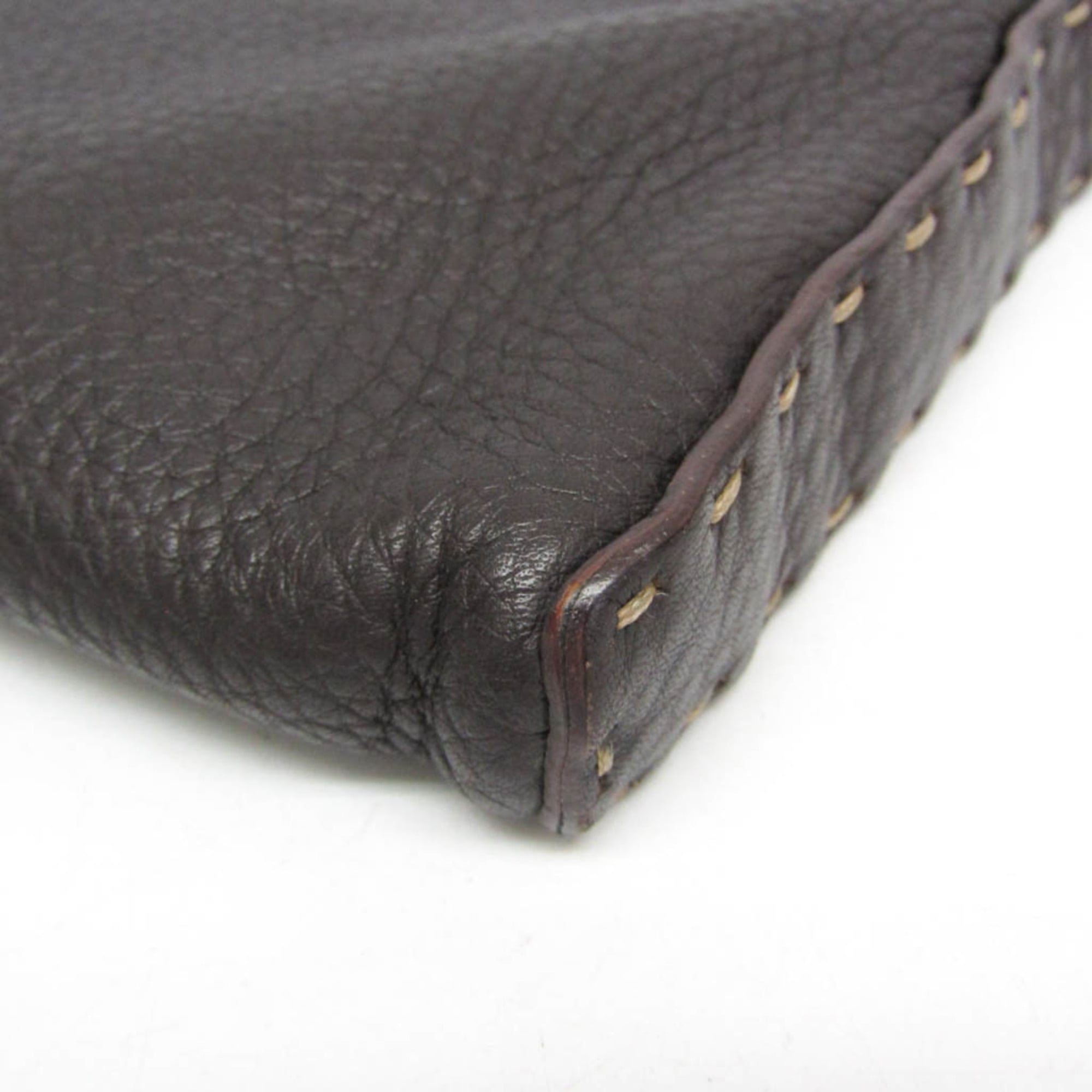 Fendi Selleria · Leather Shoulder Bag