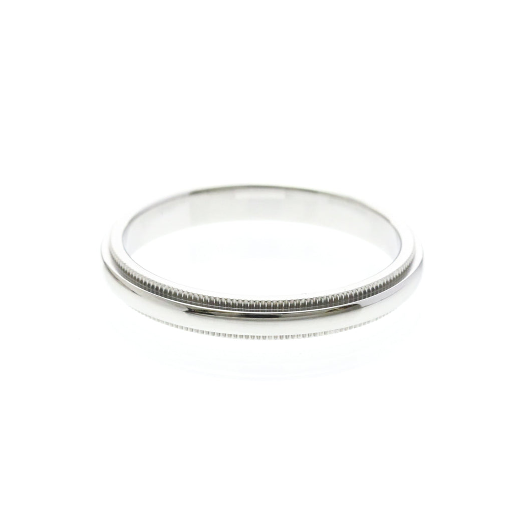 Tiffany Milgrain · Platinum