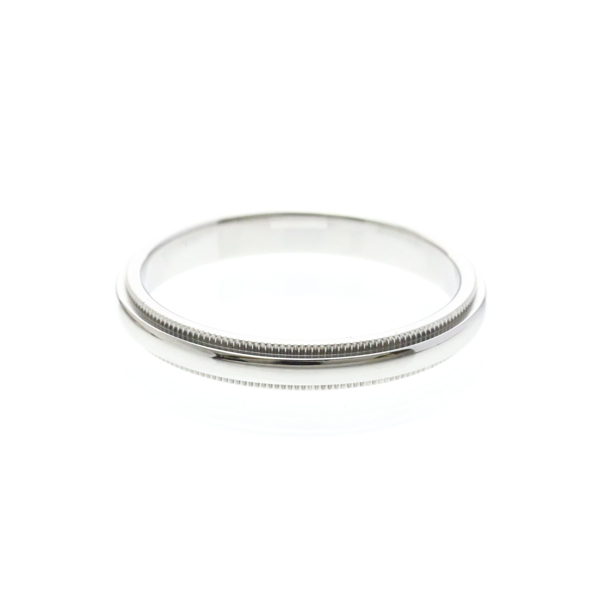 Tiffany Milgrain · Platinum