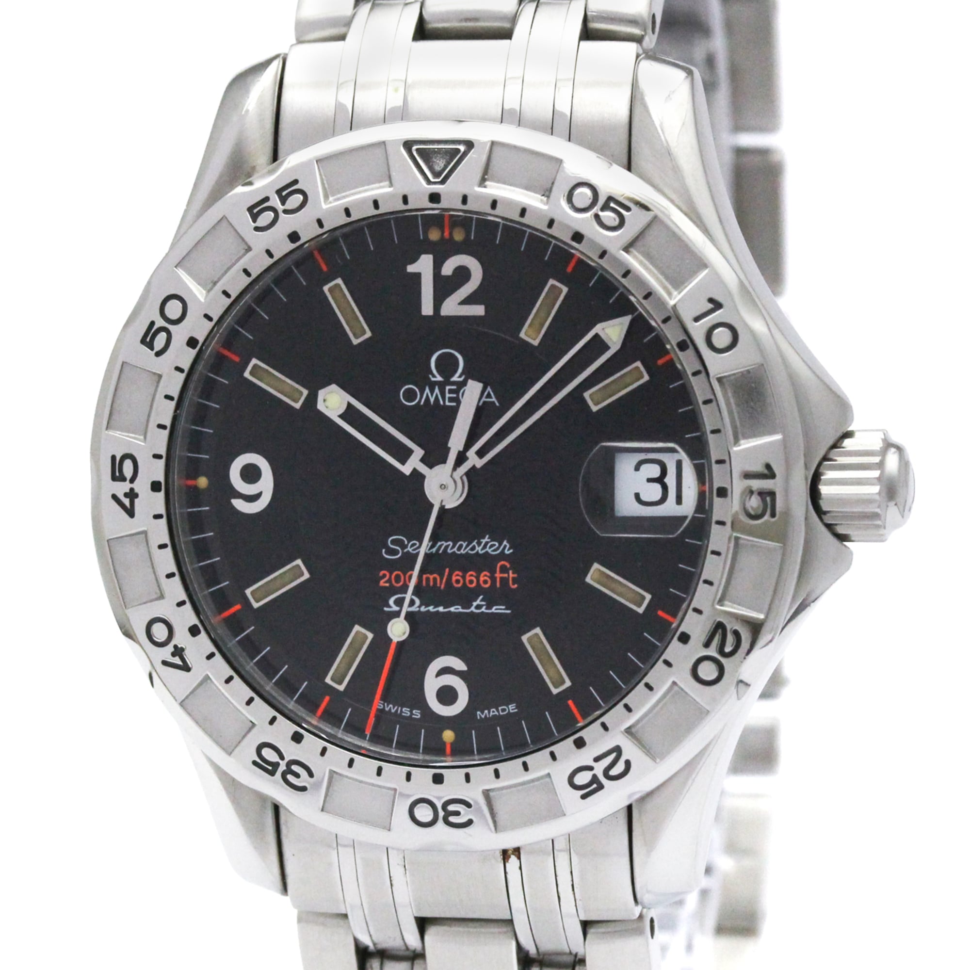 Omega Seamaster 200M · Steel · Auto Quartz