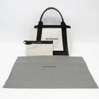 Balenciaga Navy Cabas S · Canvas & Leather