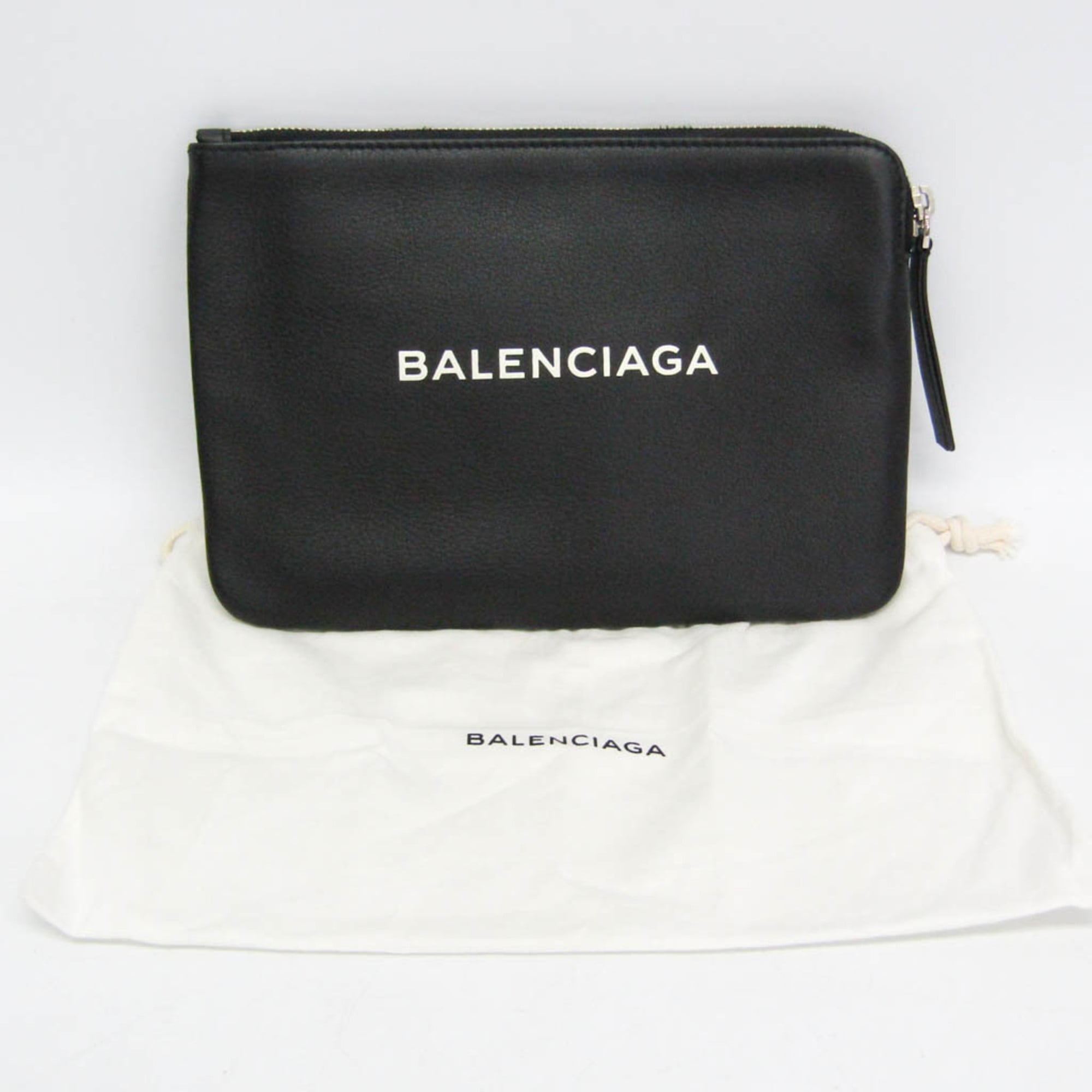 Balenciaga Everyday Pouch · Leather