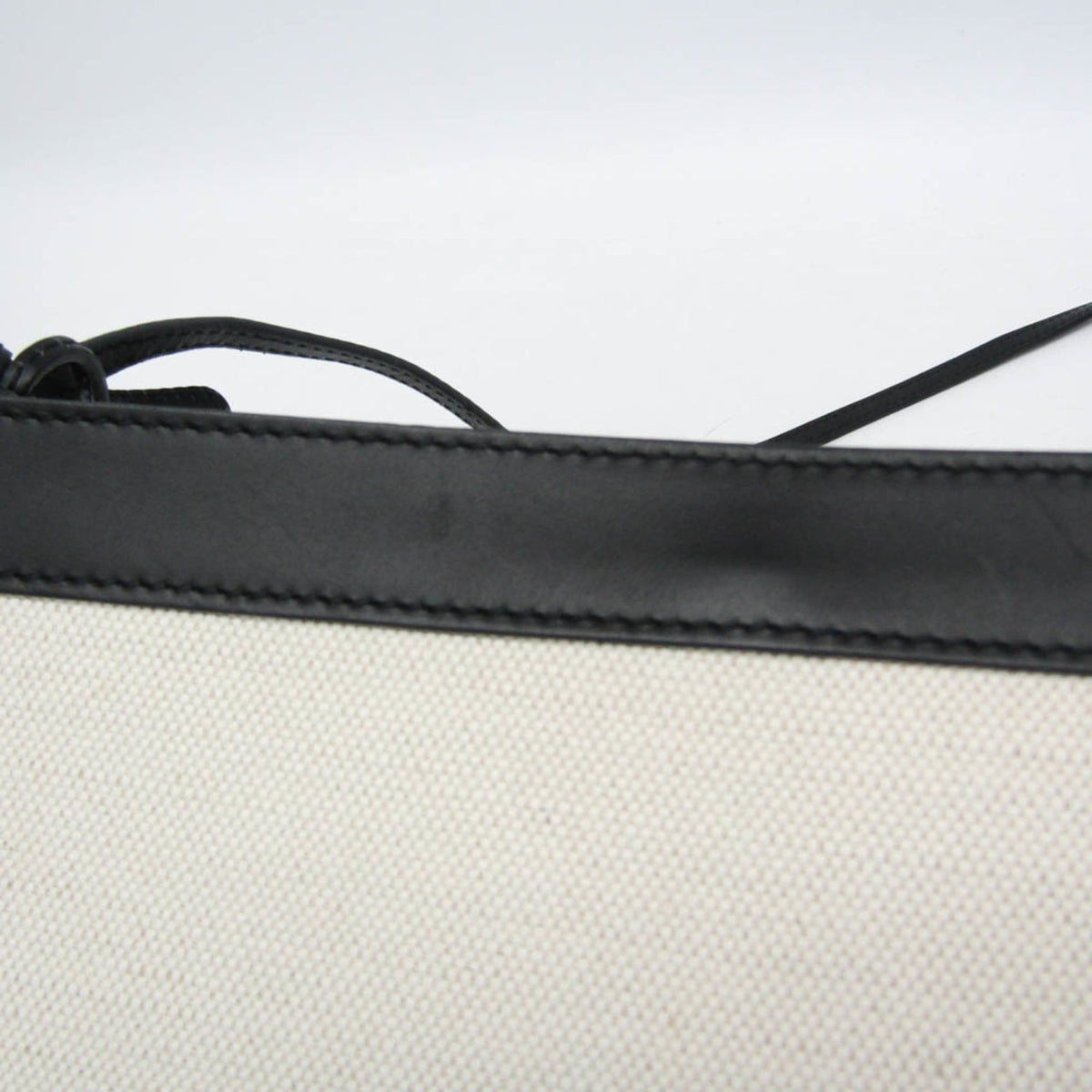 Balenciaga Navy Pochette · Canvas & Leather