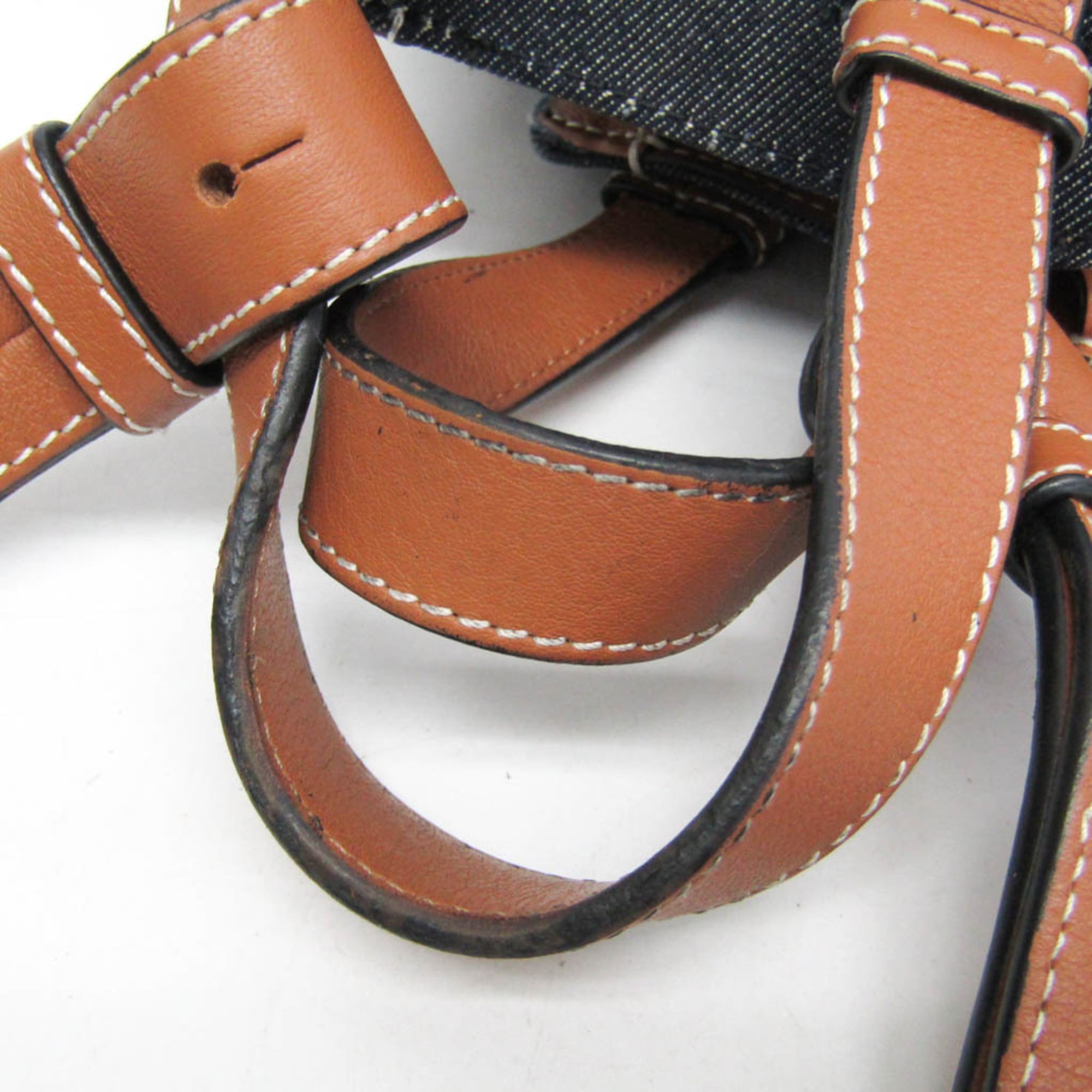 Loewe Hammock Small · Denim & Leather