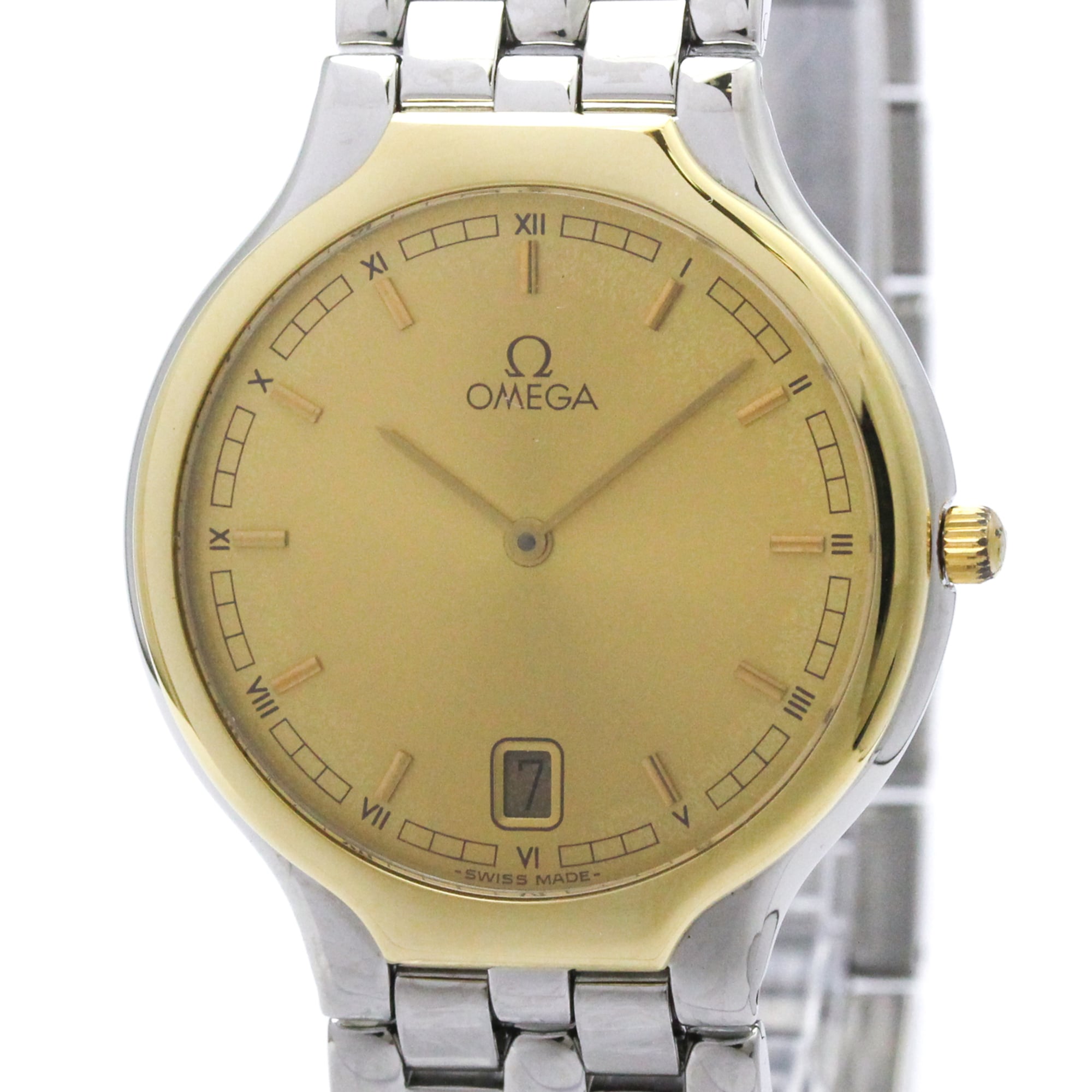 Omega De Ville · Steel & Gold · Quartz