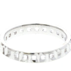 Tiffany T True Narrowing · 18K White Gold